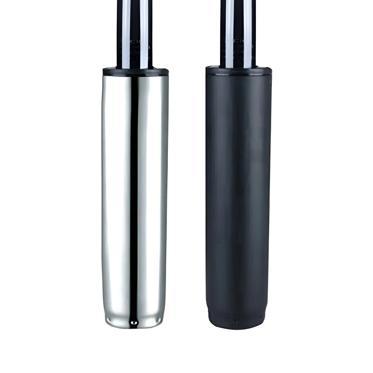 Minimalist Pedestal Wood Metal Round Bar Height Table Image - 7 | homeyfad