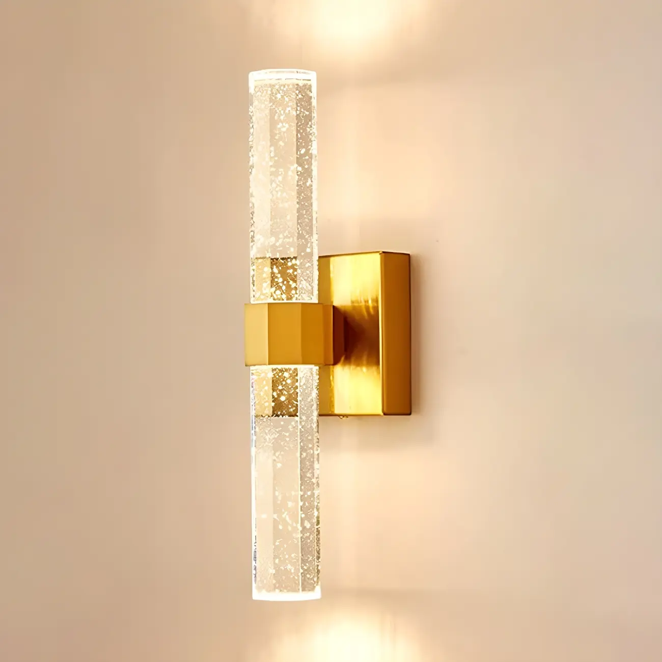 Stylish LED Vanity Light with Crystal Shade for Bathroom Image - 6 | homeyfad