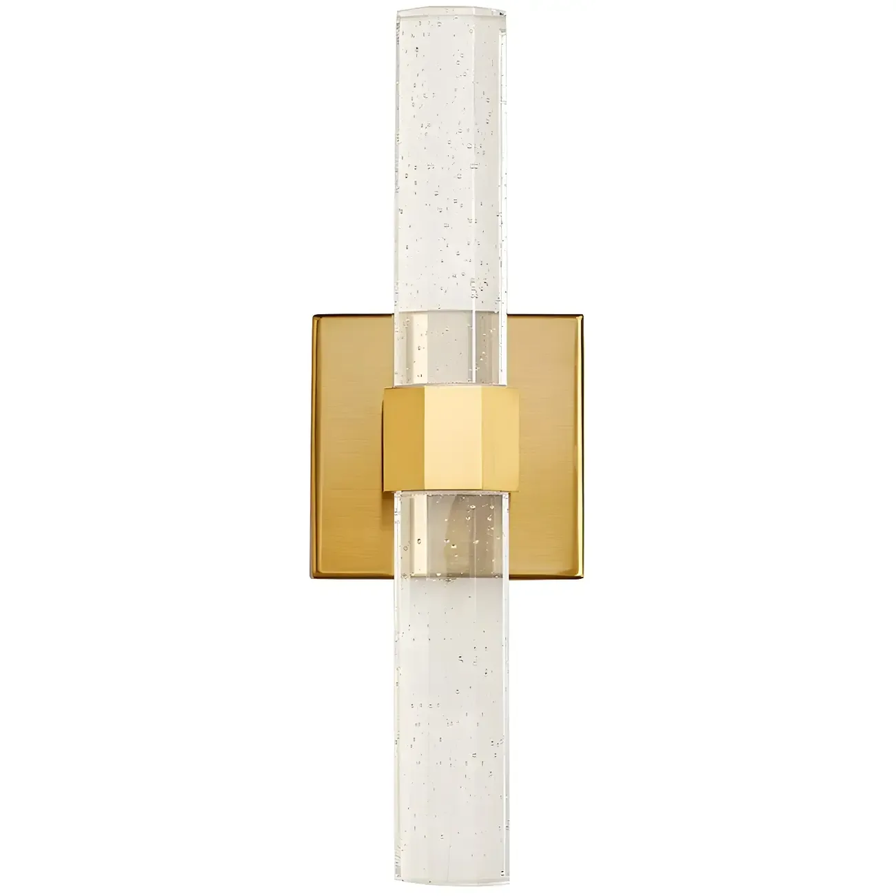 Stylish LED Vanity Light with Crystal Shade for Bathroom Image - 8