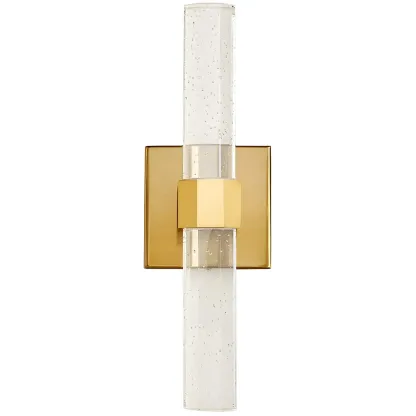 Stylish LED Vanity Light with Crystal Shade for Bathroom Image - 8