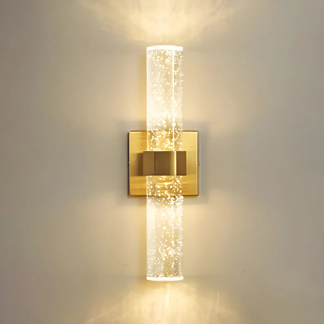 Stylish LED Vanity Light with Crystal Shade for Bathroom Image - 9 | homeyfad