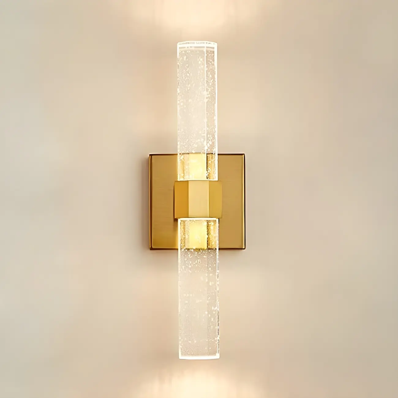 Stylish LED Vanity Light with Crystal Shade for Bathroom Image - 11 | homeyfad