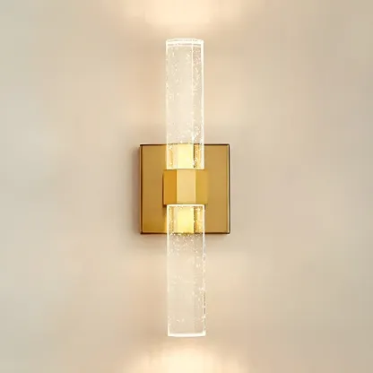 Stylish LED Vanity Light with Crystal Shade for Bathroom Image - 11