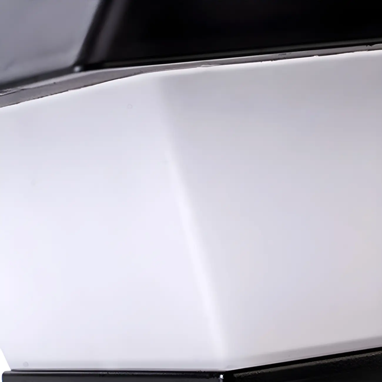 Black Metal Solar Square Pillar Outdoor Light Image - 11 | homeyfad