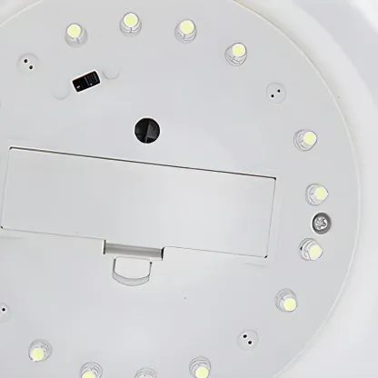 Modern White Ball Solar Outdoor Post Lights