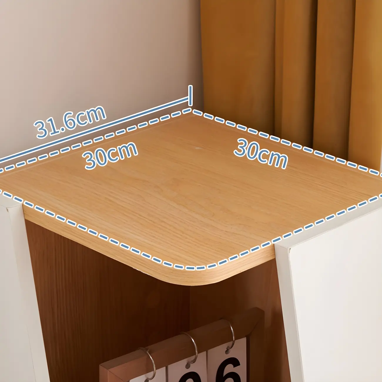 Artistic Modern White Wooden Corner Bookcase  Image - 8 | homeyfad