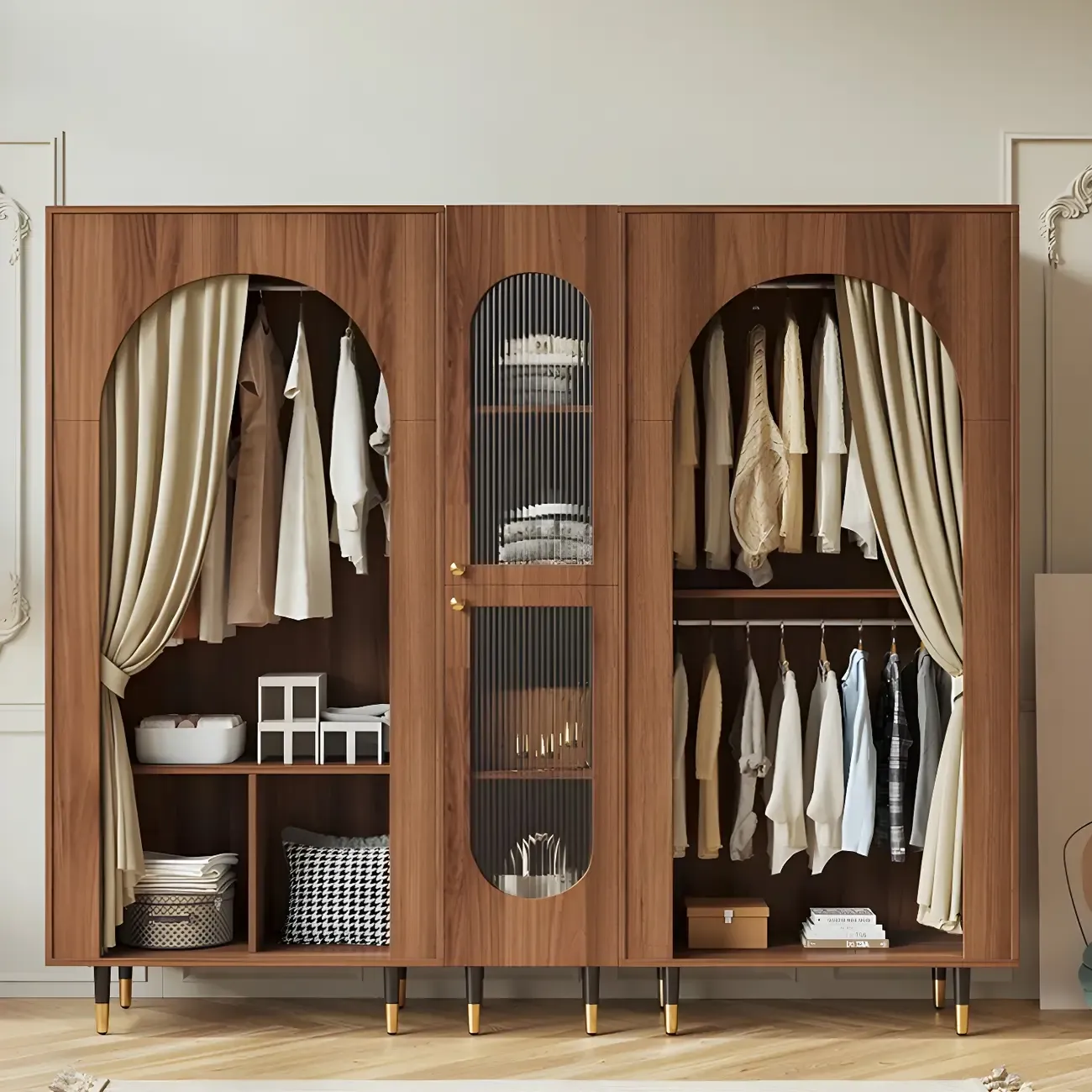 Brown Bedroom Armoire 