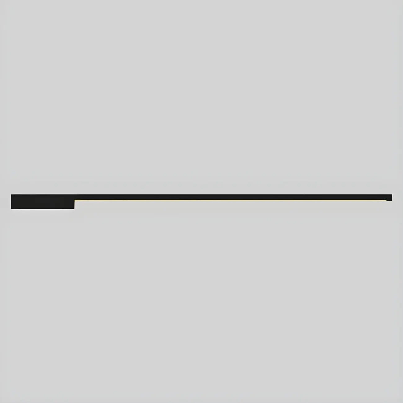 Stylish Sleek Modern Black Linear LED Vanity Wall Light | homeyfad