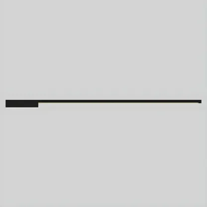 Stylish Sleek Modern Black Linear LED Vanity Wall Light
