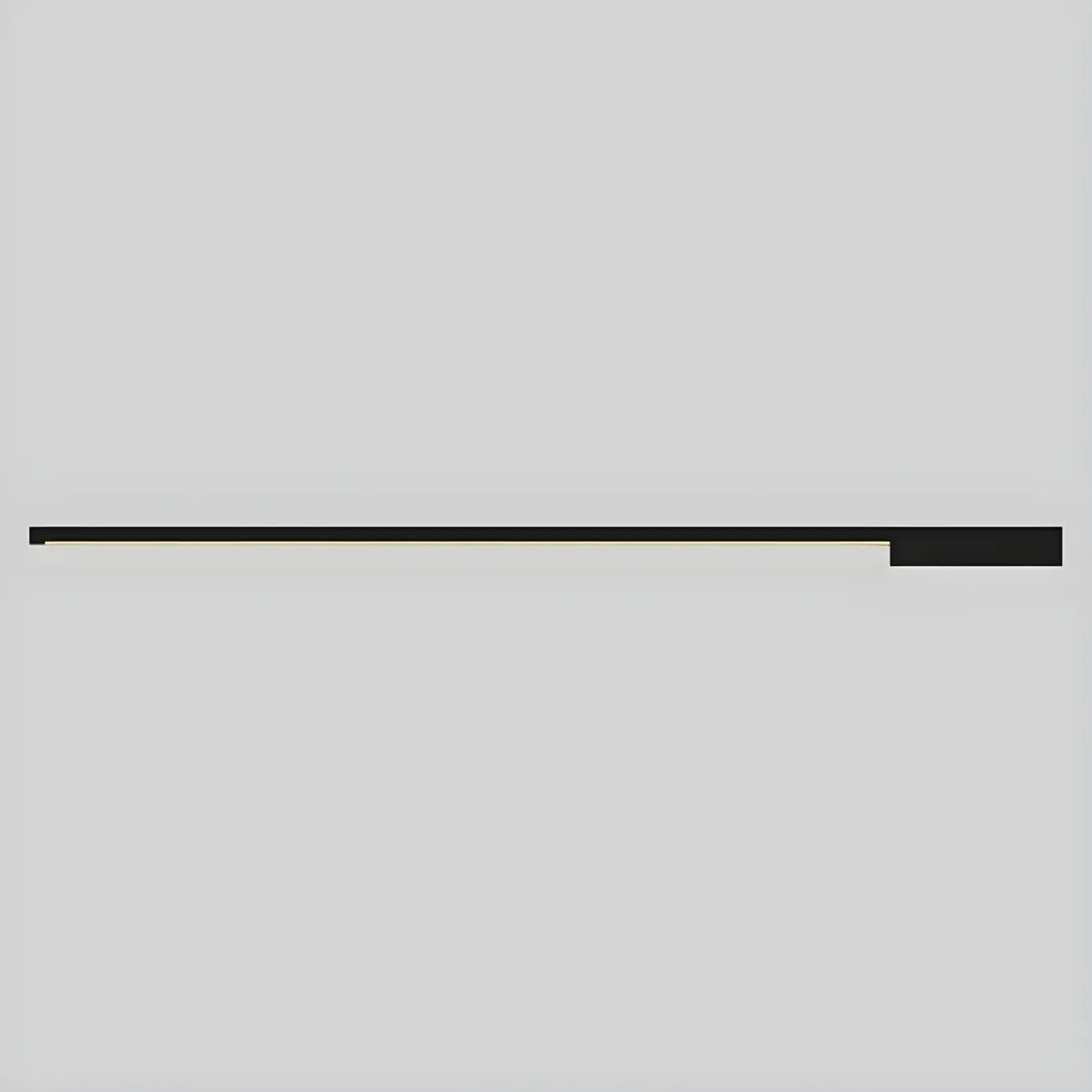 Stylish Sleek Modern Black Linear LED Vanity Wall Light - HomeyFad