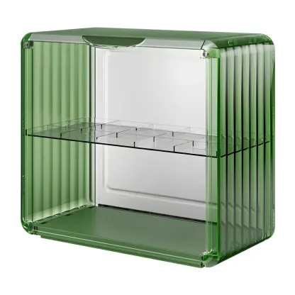 Living Room Stackable Clear Acrylic Display Cabinet Image - 10