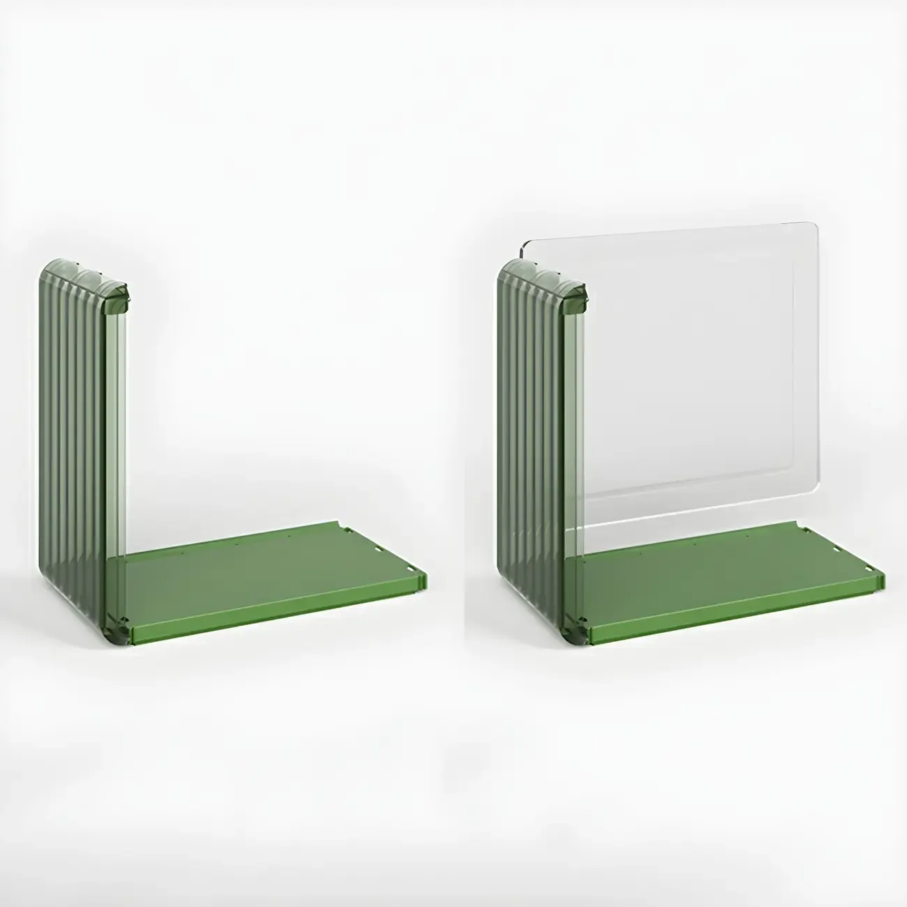 Living Room Stackable Clear Acrylic Display Cabinet Image - 12