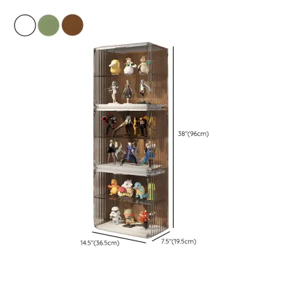 Living Room Stackable Clear Acrylic Display Cabinet Image - 37