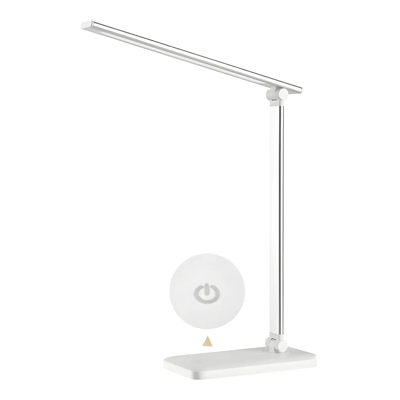 Silver Linear Kids Lamp 2-Color LED Touch for Study Room Image - 2 | homeyfad