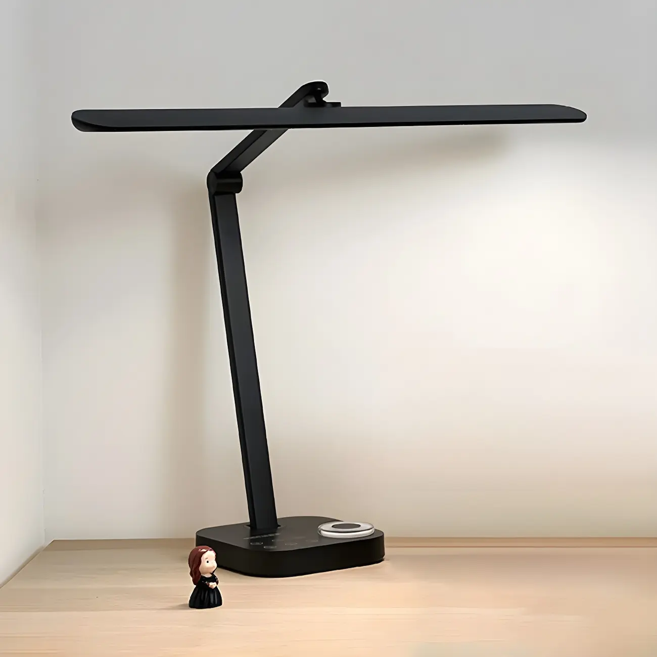 Height Adjustable Kids Lamp 3-Color LED for Study Room Image - 2 | homeyfad