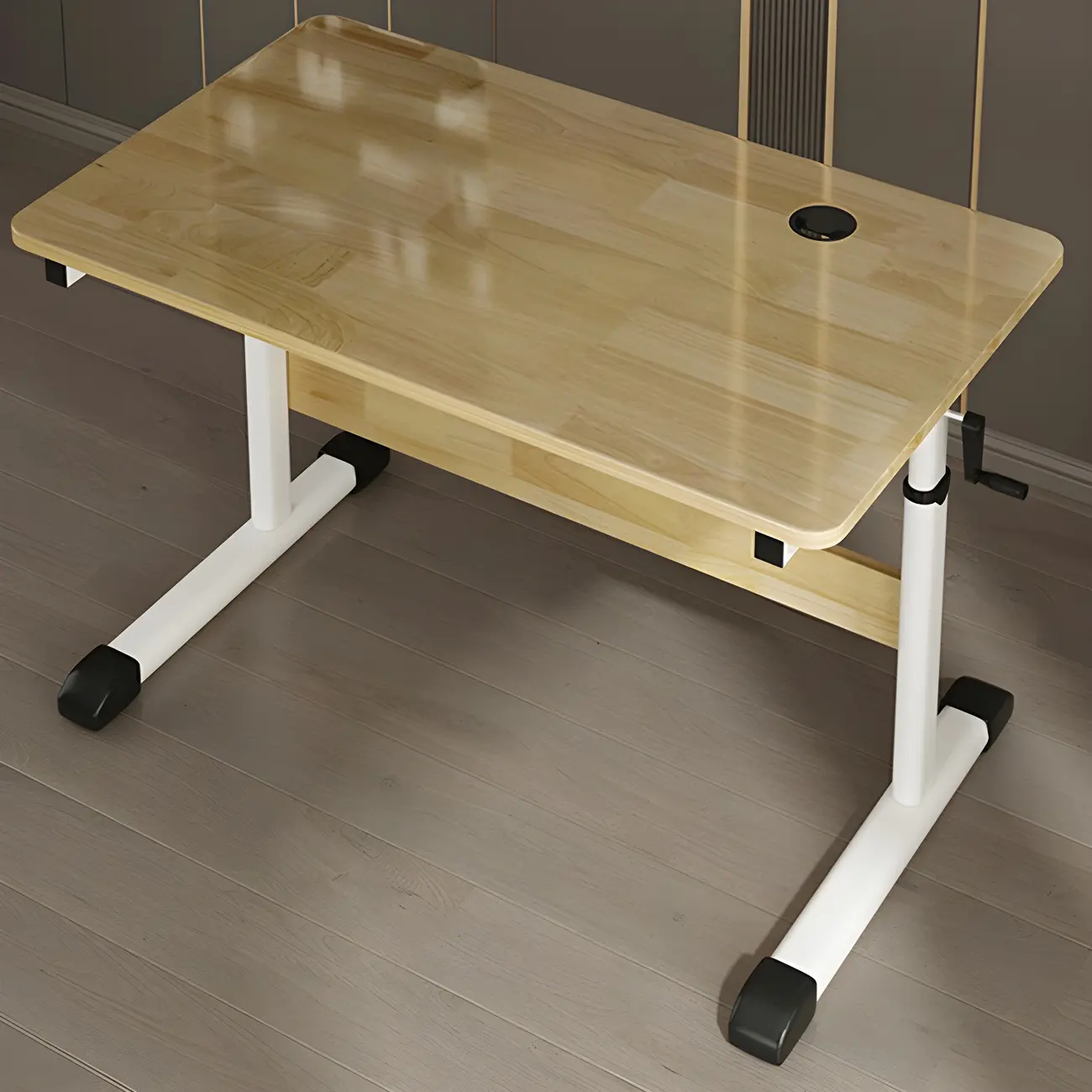 Classic Adjustable Standing Desk with Smooth Surface for Office Image - 8 | homeyfad