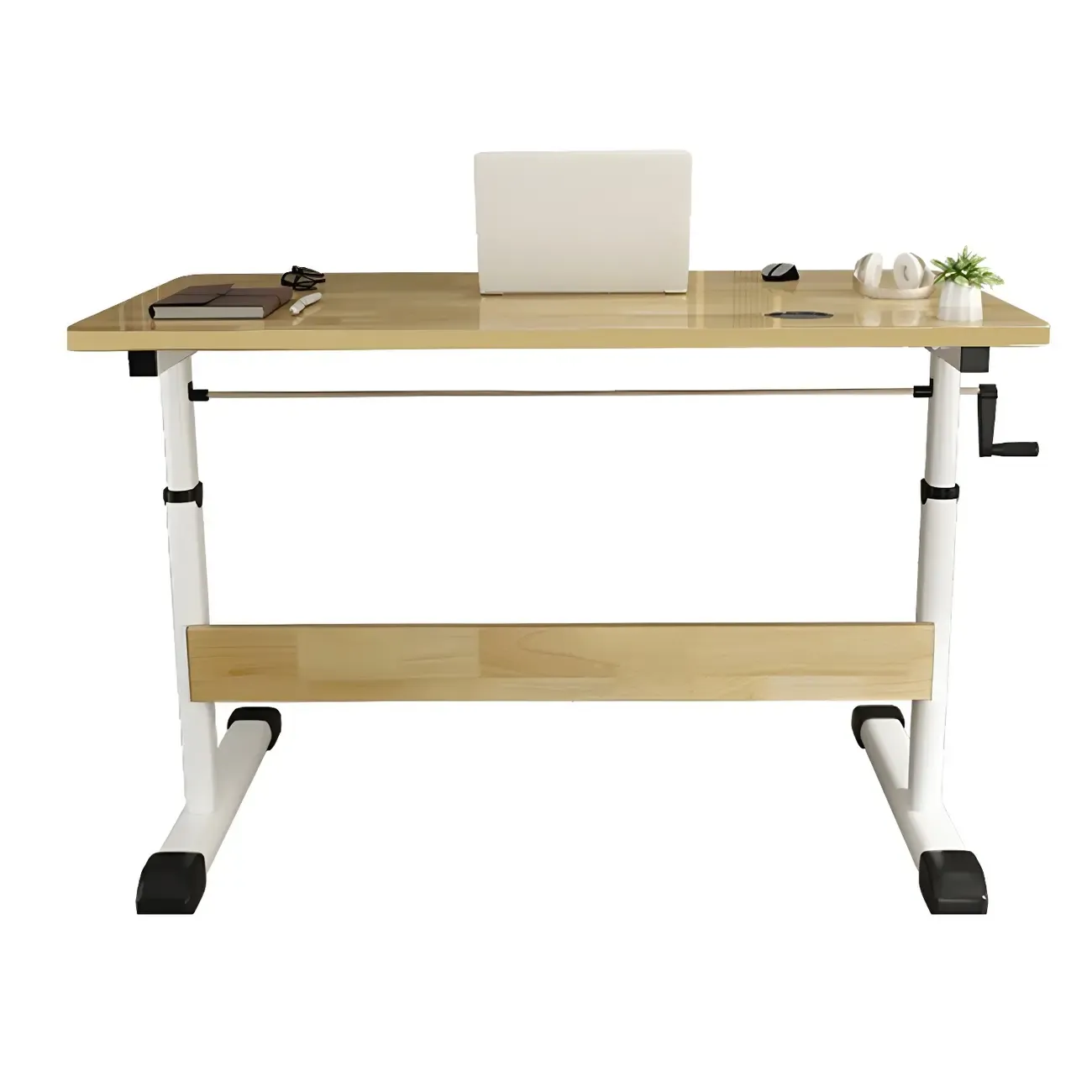 Classic Adjustable Standing Desk with Smooth Surface for Office Image - 10