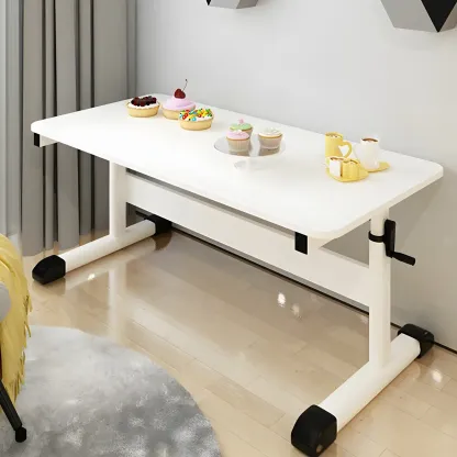 Classic Adjustable Standing Desk with Smooth Surface for Office Image - 3