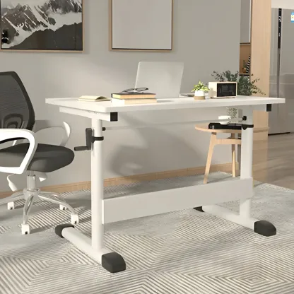 Classic Adjustable Standing Desk with Smooth Surface for Office Image - 16