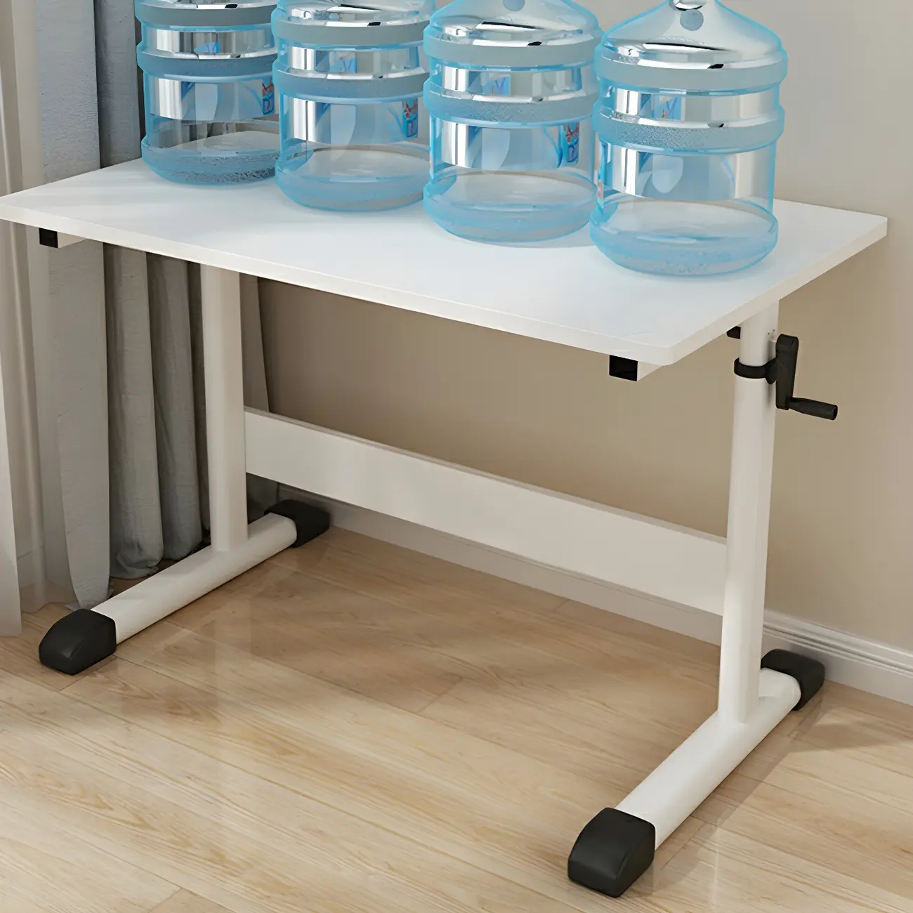 Classic Adjustable Standing Desk with Smooth Surface for Office Image - 17 | homeyfad