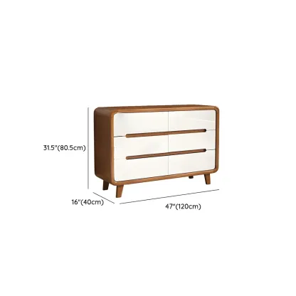 Traditional Brown Wooden Dressers & Chests with Drawers Image - 17