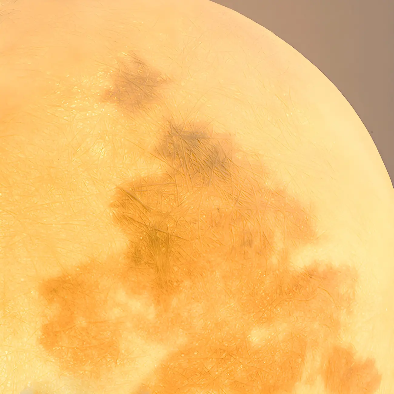 Yellow Moon-Theme Globe Resin Post Cap Light Image - 9 | homeyfad