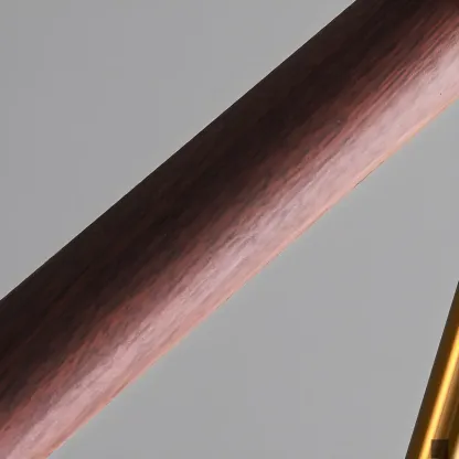 Bedside Modern Linear Gold LED Acrylic Table Lamp Dimmable  Image - 8