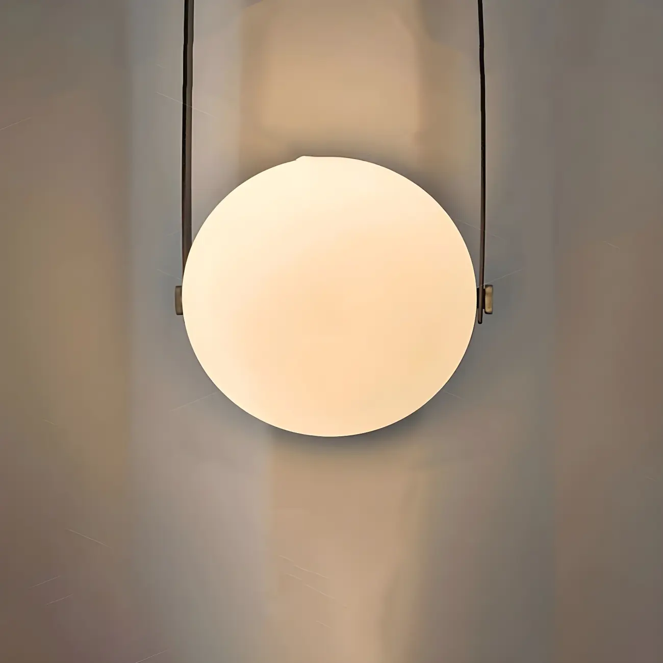 Portable Black Globe Shade LED Lantern Cordless Table Lamp Image - 6 | homeyfad