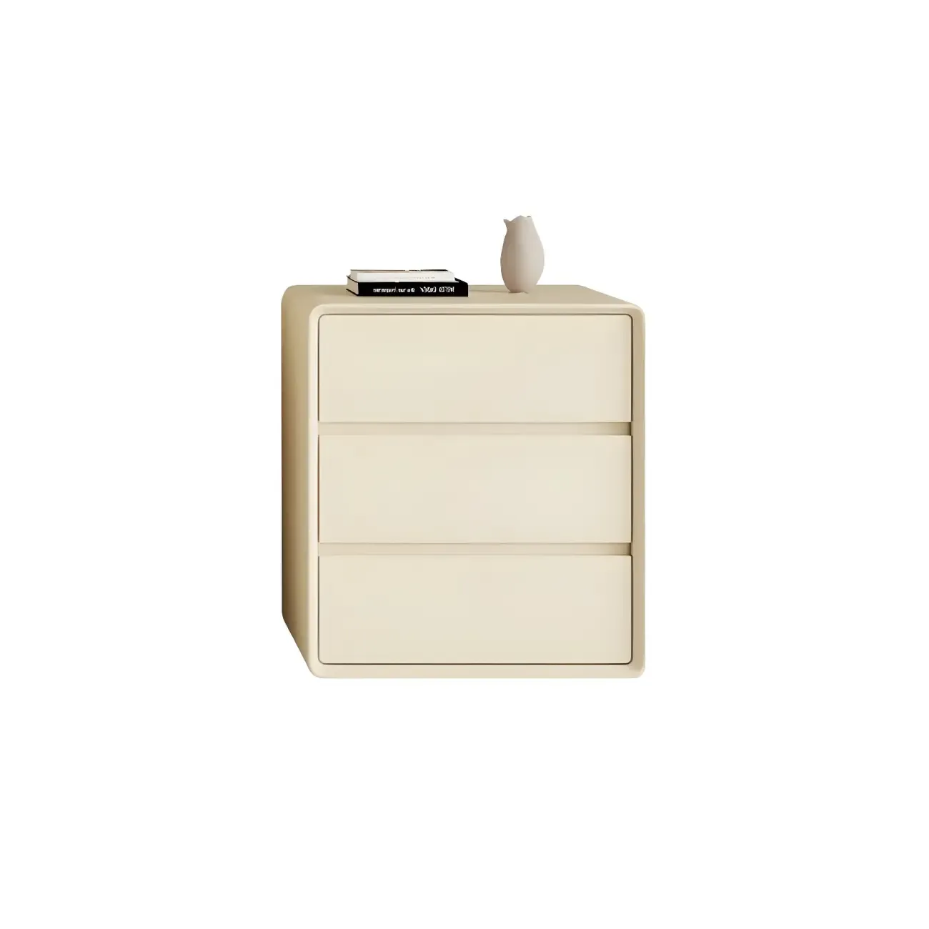 Classic Wooden Dressers in Beige with Soft Close Drawers Image - 8