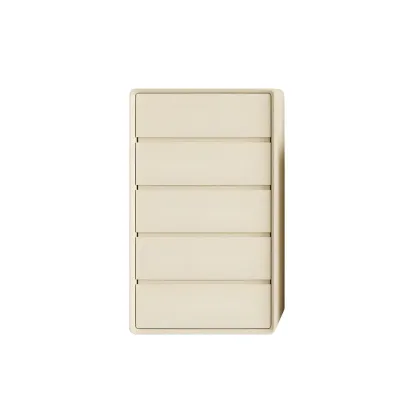 Classic Wooden Dressers in Beige with Soft Close Drawers Image - 20