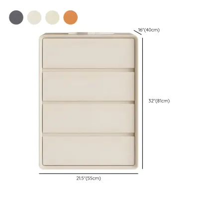 Classic Wooden Dressers in Beige with Soft Close Drawers Image - 24
