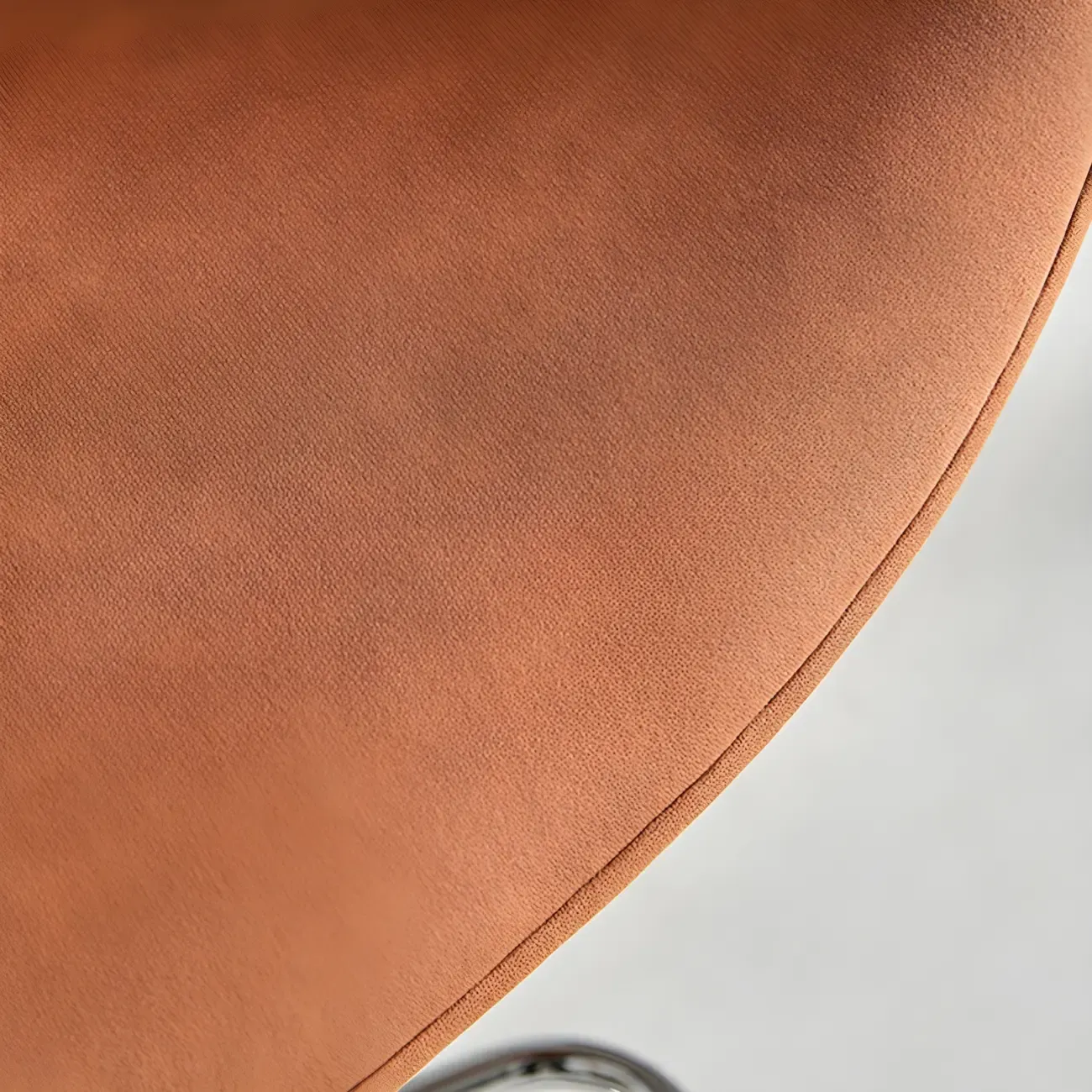Glam Brown Leather Adjustable Bar Stools with Cushion for Home Image - 13