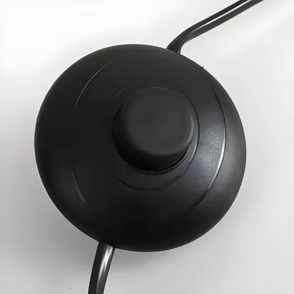 Modern Adjustable Floor Lamp with Iron Dome Shade Image - 11