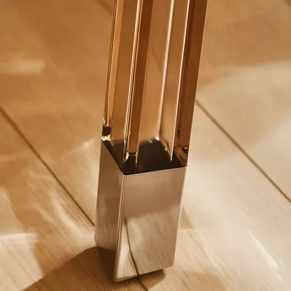 Vibrant Colors Acrylic Chic Coffee Chair Stackable Bar Stool Image - 7