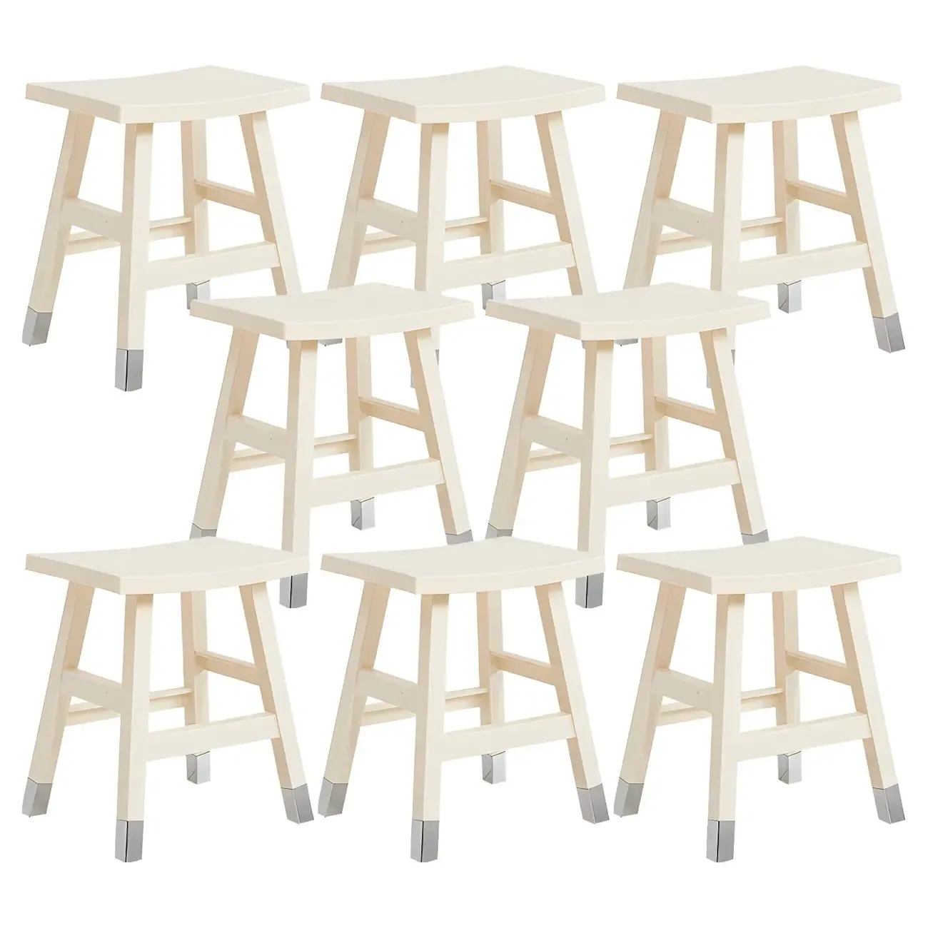 Vibrant Colors Acrylic Chic Coffee Chair Stackable Bar Stool Image - 27