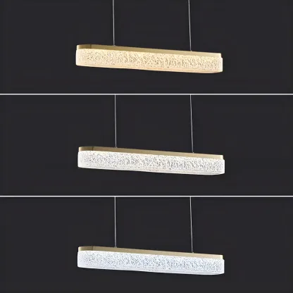 Modern Gold 3-Gear Dimming LED Island Light for Kitchen Image - 6