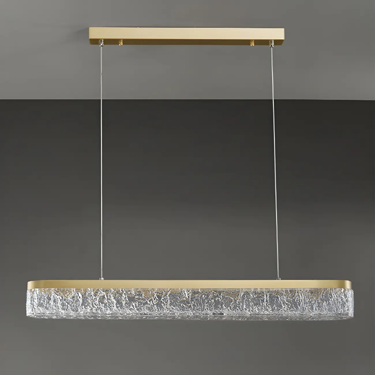 Modern Gold 3-Gear Dimming LED Island Light for Kitchen Image - 10 | homeyfad