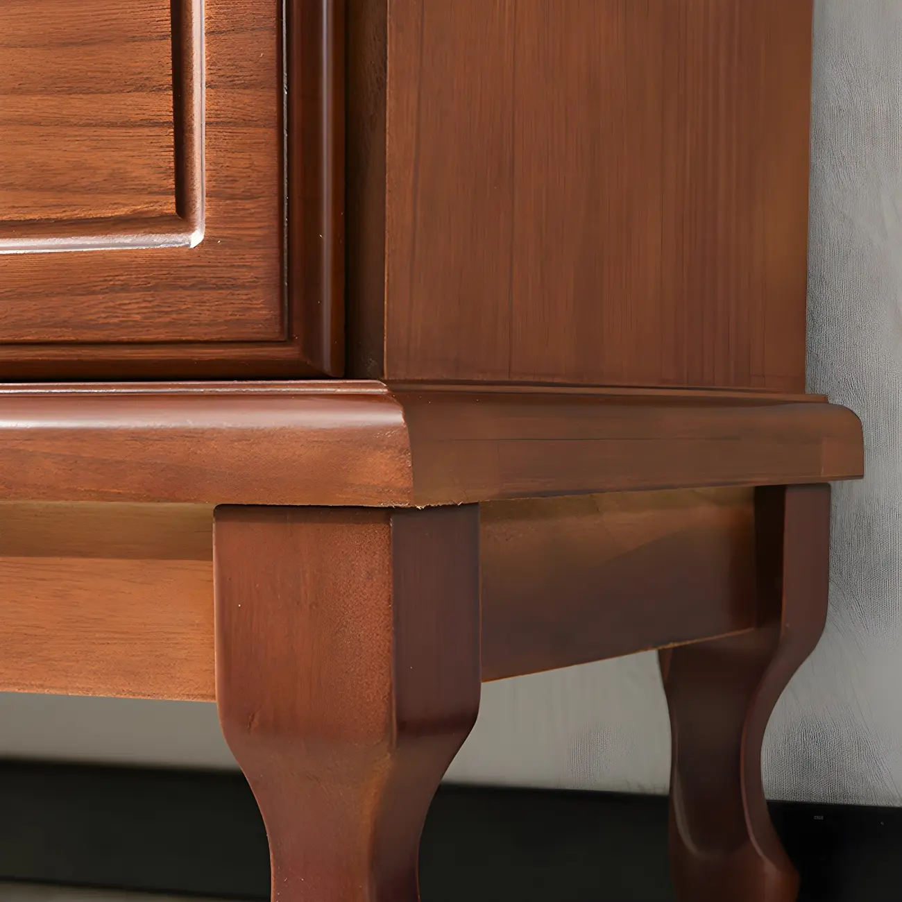 Contemporary White-Brown Wooden Double Dresser with Drawers Image - 14 | homeyfad