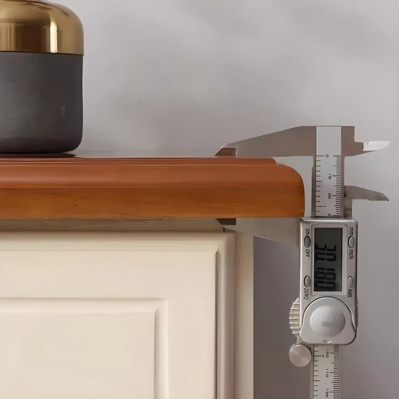 Contemporary White-Brown Wooden Double Dresser with Drawers Image - 23