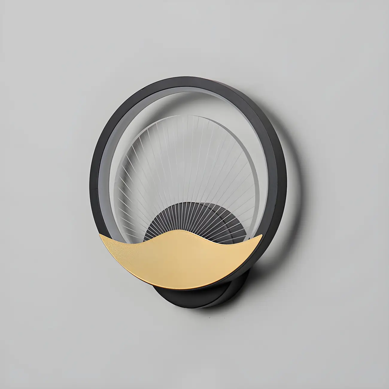 Modern LED Wall Light Fixture with Acrylic Shade | homeyfad