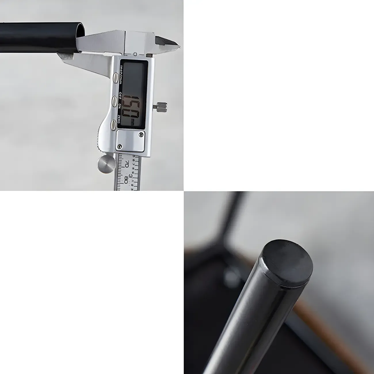 Glam Open Back Armless Stackable Faux Leather Dining Chair Image - 18