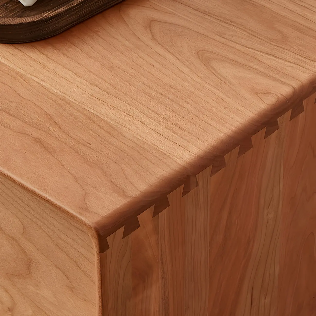 Nordic Natural Wooden Dresser with 9 Drawers for Bedroom Use Image - 8 | homeyfad