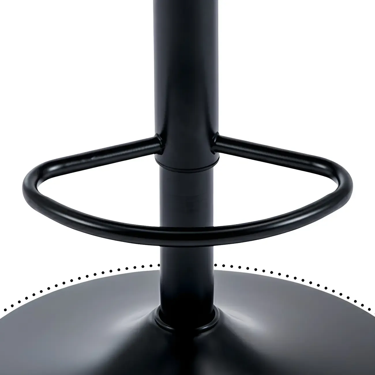 Modern Upholstered Adjustable Bar Stools with Swivel for Kitchen Image - 9