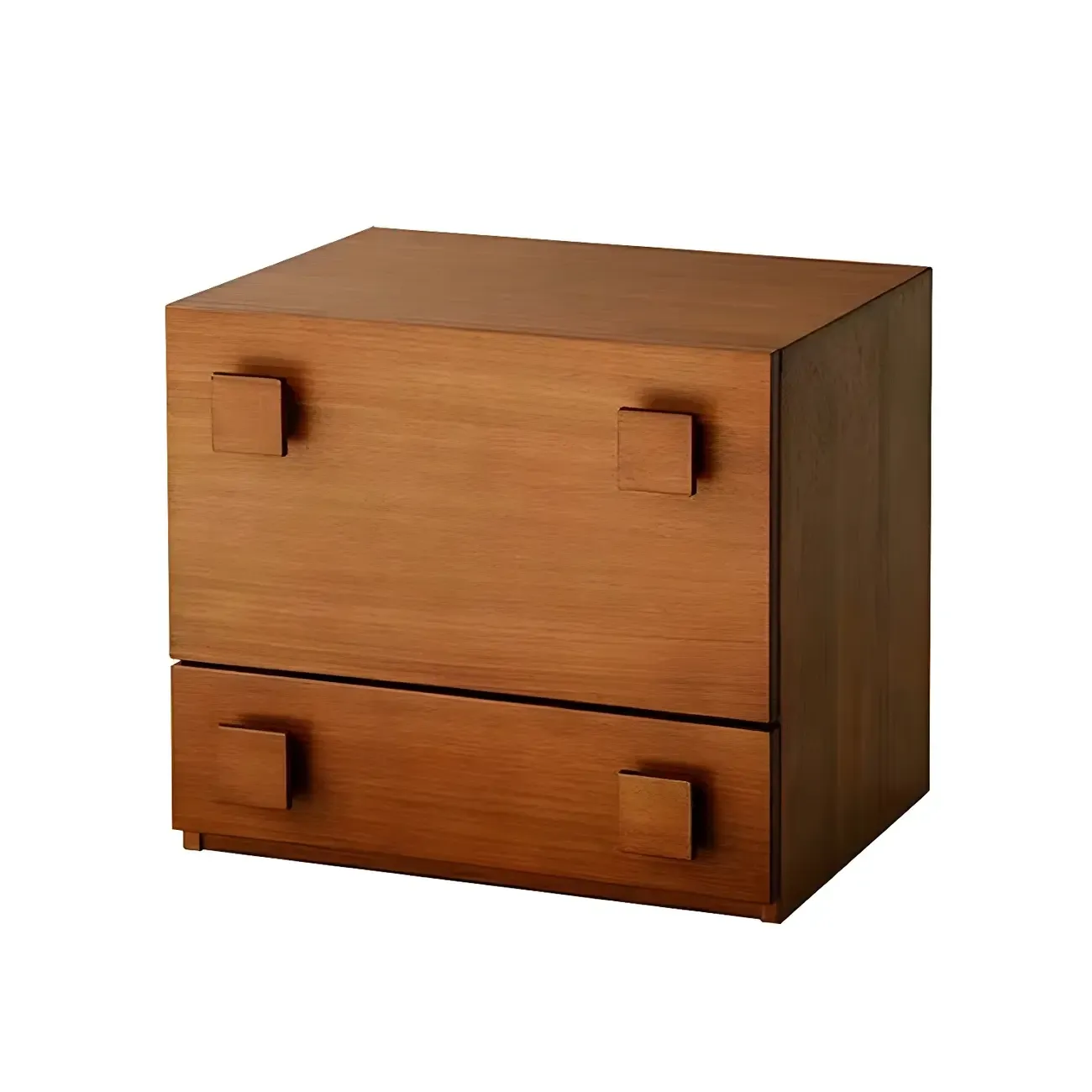 Minimalist Brown Wooden Dressers & Chests with Drawers Image - 8