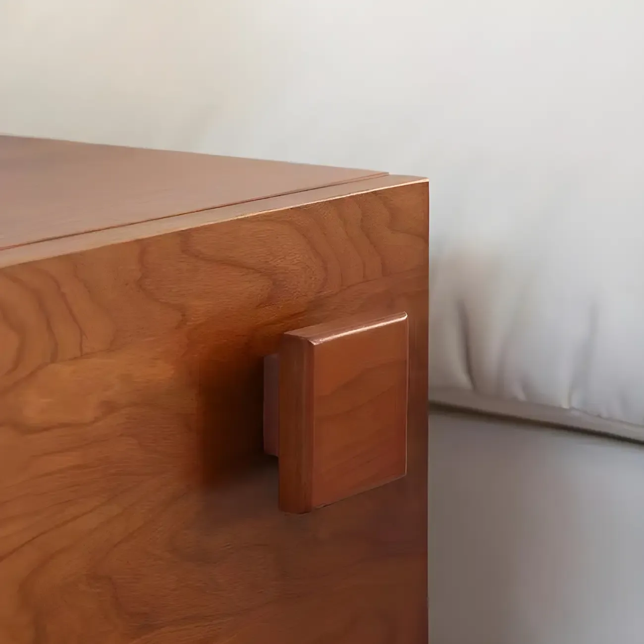 Minimalist Brown Wooden Dressers & Chests with Drawers Image - 11