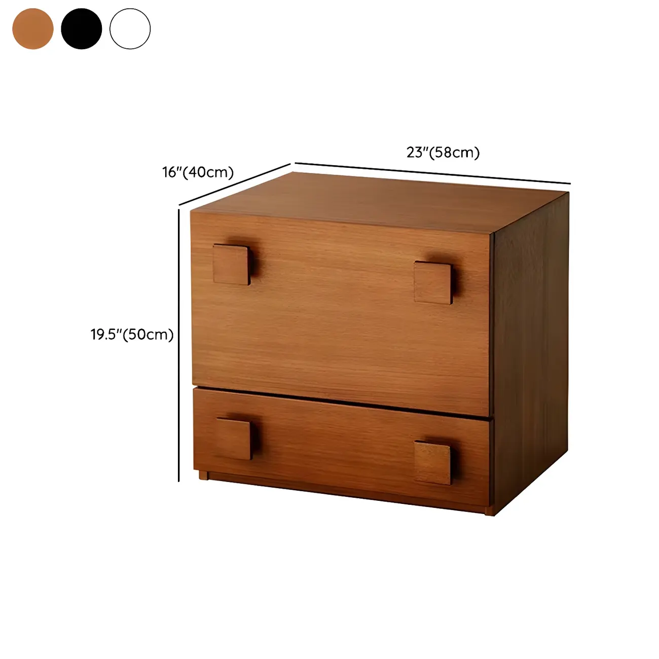 Minimalist Brown Wooden Dressers & Chests with Drawers #size | homeyfad