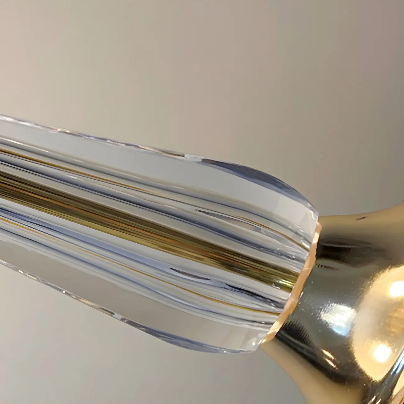 Elegant White Glass Metal Umbrella-Shaped Table Lamp Image - 8 | homeyfad