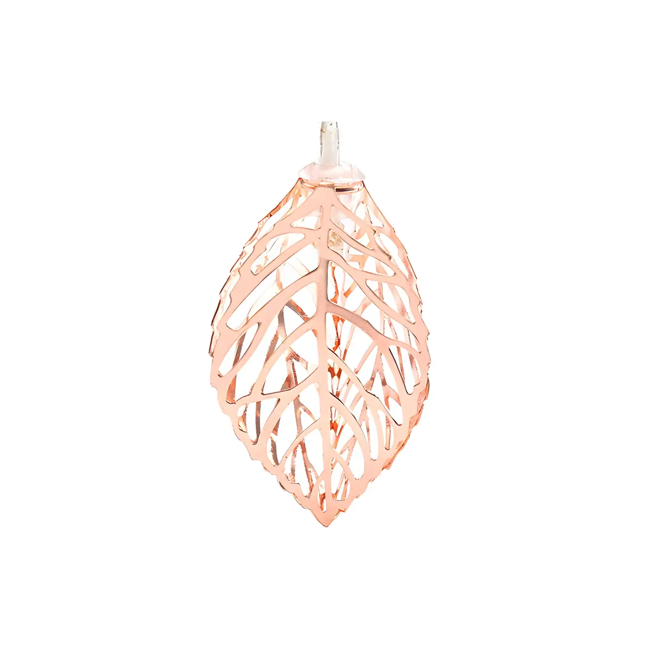 Exquisite Gold Hollow Leaf Fairy String Light Image - 3 | homeyfad