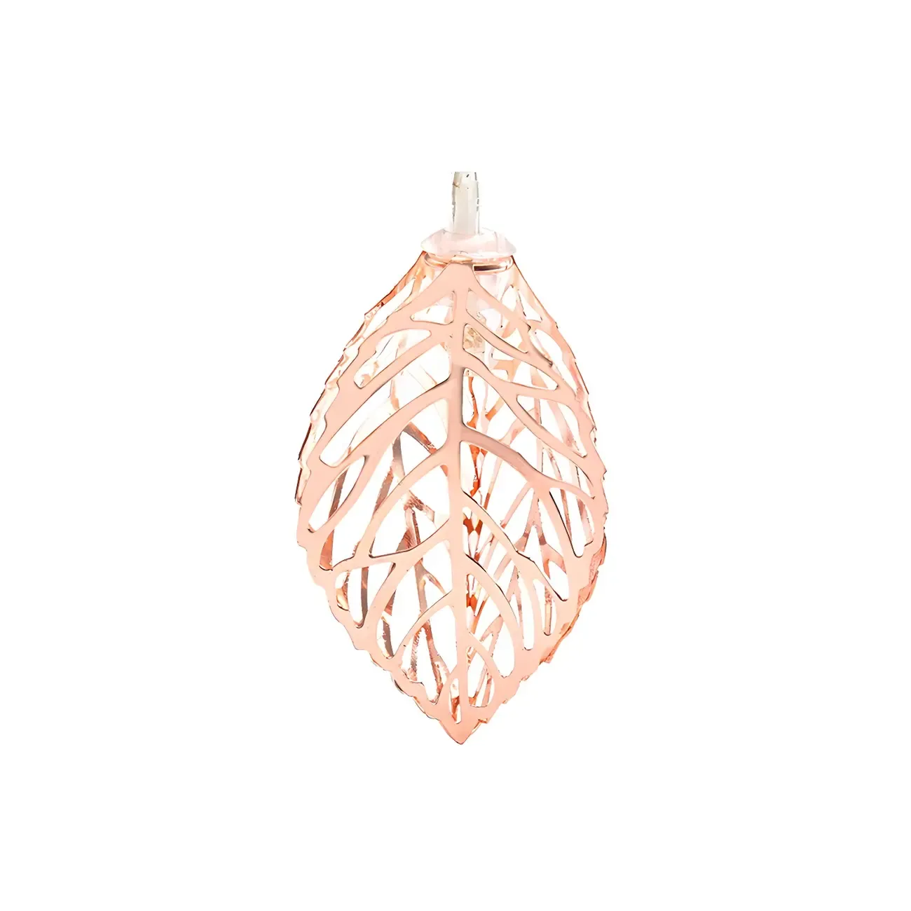 Exquisite Gold Hollow Leaf Fairy String Light Image - 3