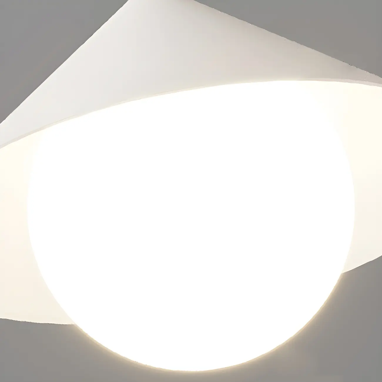 Sleek Modern White Metal Island Pendant Light Image - 12 | homeyfad